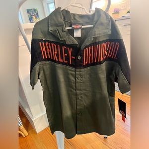 Brand new Harley-Davidson button down shirt with tags